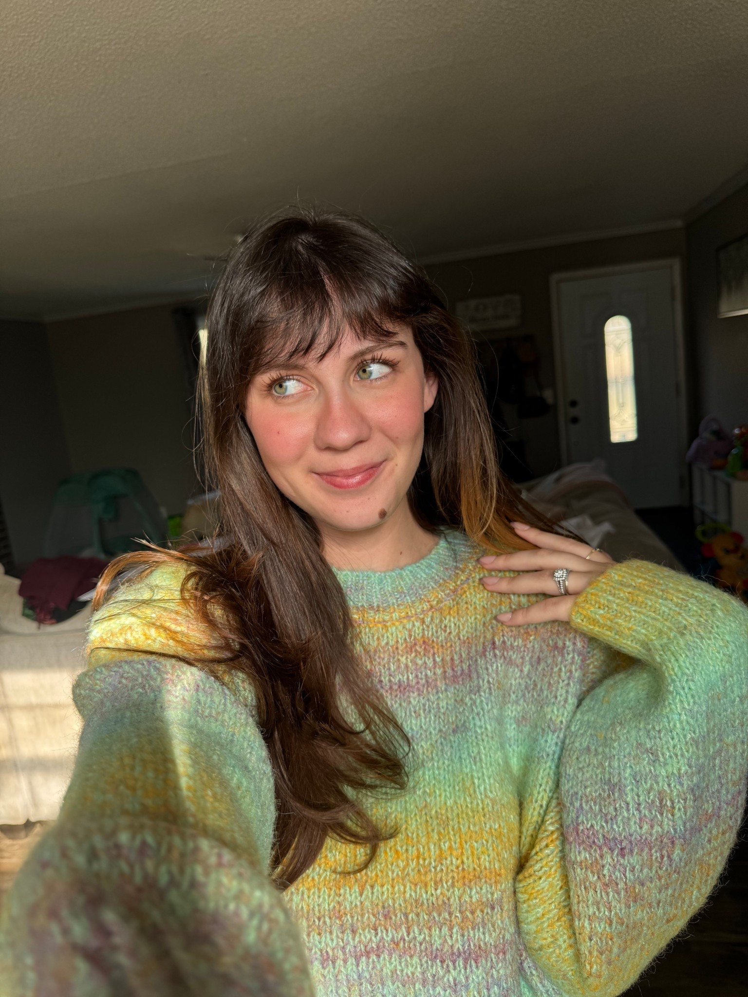 This sweater is too cute for those chilly spring days! The colors are so pretty and vibrant 🤩 

#LTKSeasonal #LTKgrwm #LTKootd