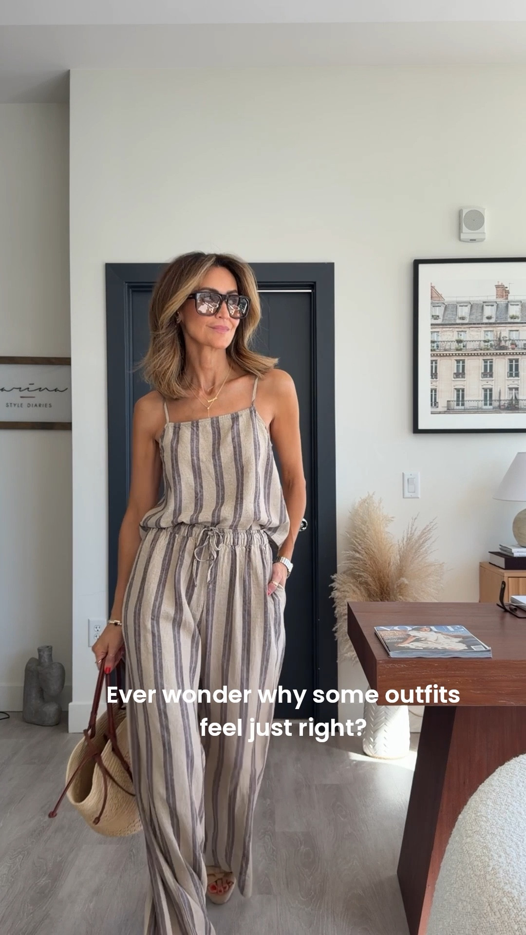 Ever wonder why some outfits feel just right? 
I always come back to the same formula—easy pieces, good basics, and one thing that makes the look feel more polished.
Most of what I wear starts with the same staples...denim I love, soft knits, relaxed sets, pieces that work for real life.
When you have those, getting dressed becomes so much easier. @evereveofficial #EVEREVEpartner 

#LTKOver40 #LTKootd #LTKgrwm