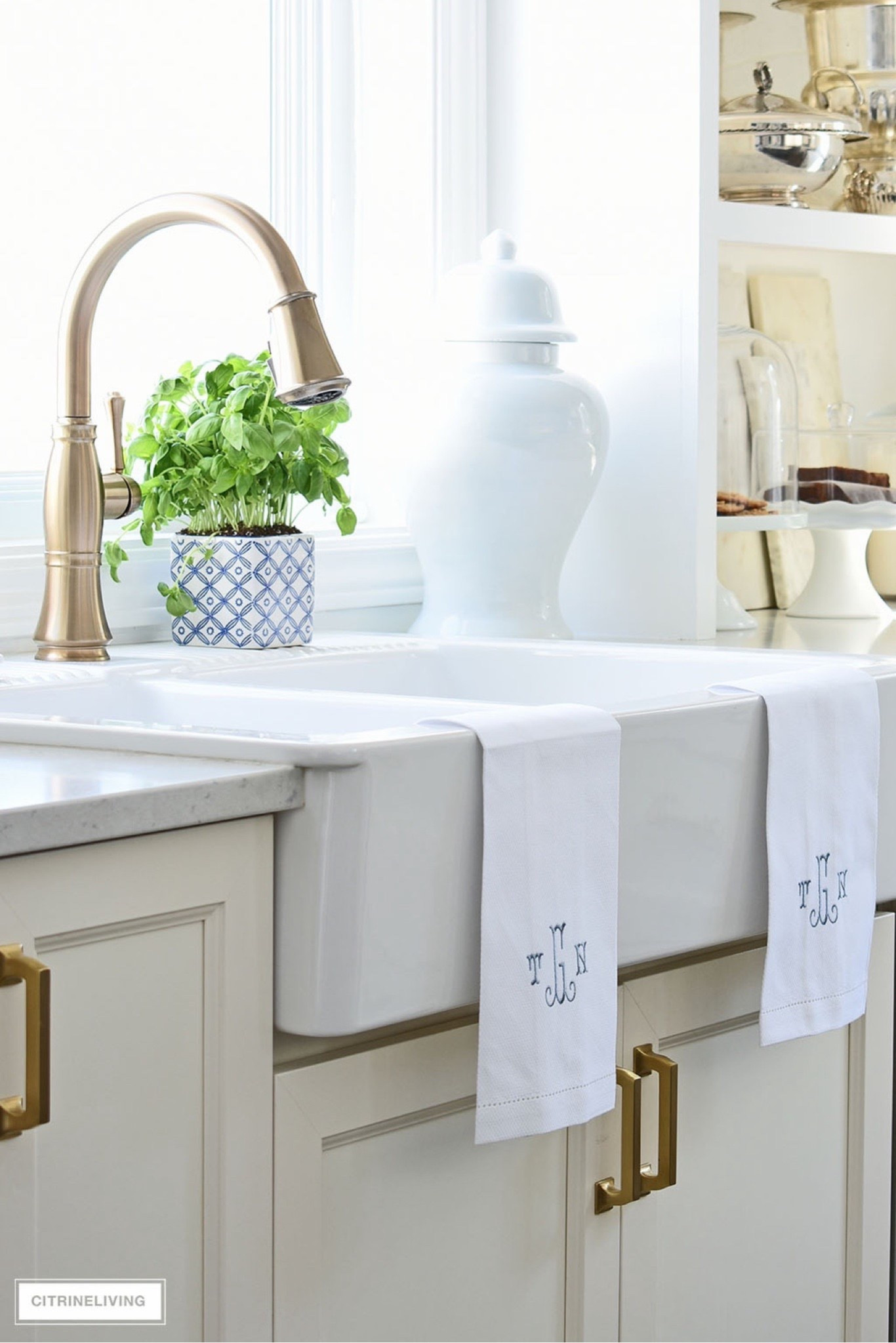Loving our gorgeous monogrammed towels in our kitchen! You can select different fonts and styles! I chose Tuscany in Winter Sky

#LTKSeasonal #LTKHome