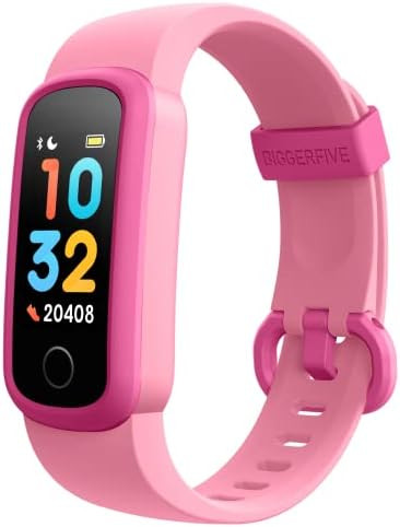 BIGGERFIVE Vigor Kids Fitness Tracker Watch for Girls Boys Ages 5-15, IP68 Waterproof, Activity T... | Amazon (US)