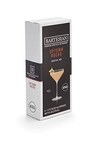 Bartesian Uptown Rocks Cocktail Capsules, Pack of 6 for Bartesian Premium Cocktail Maker (55356) | Amazon (US)
