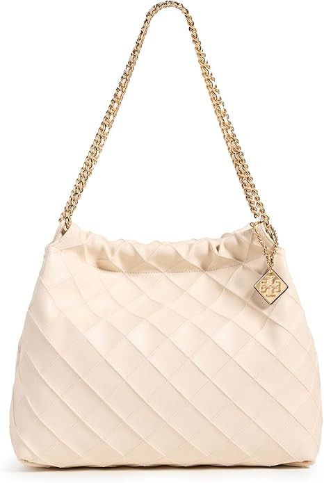 Tory Burch Women's Fleming Soft Drawstring Hobo Bag | Amazon (US)