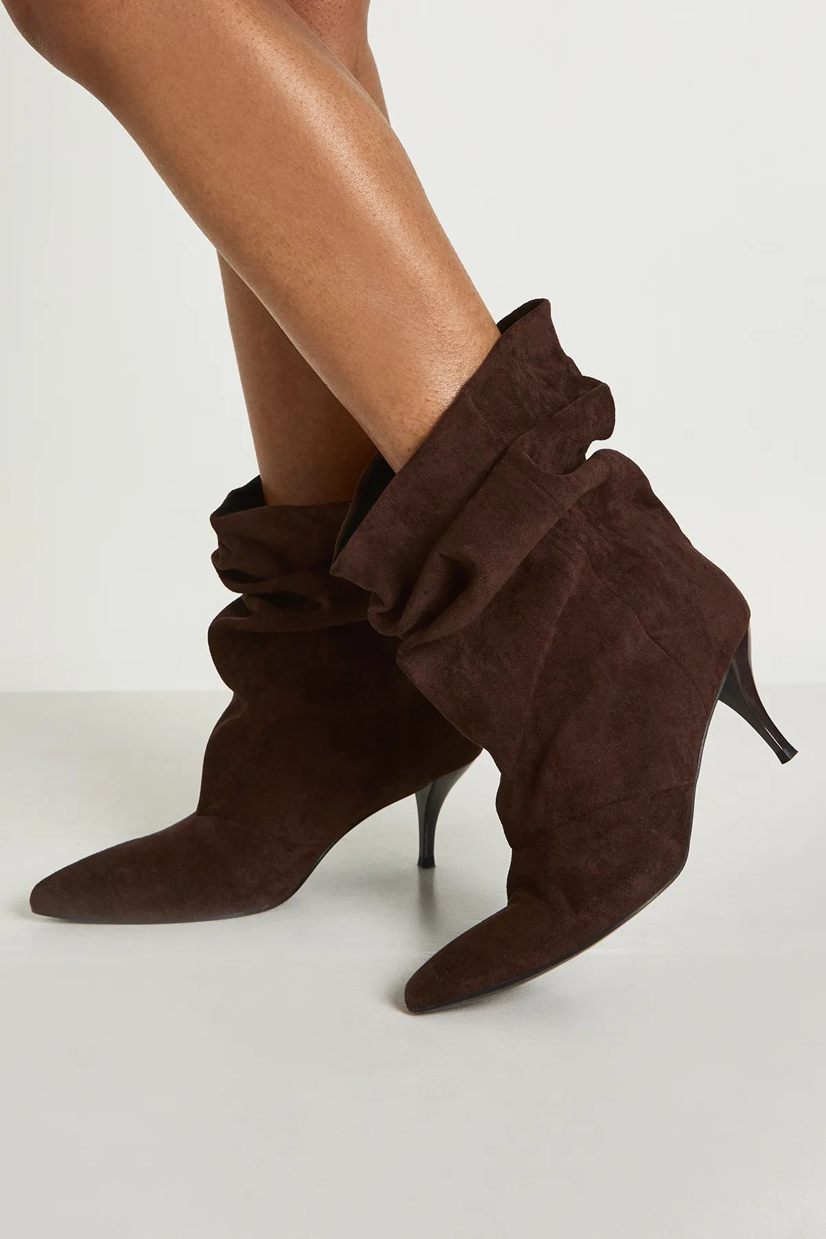 Boots | Ruched Slouchy Ankle Boots | boohoo | Boohoo.com (UK & IE)