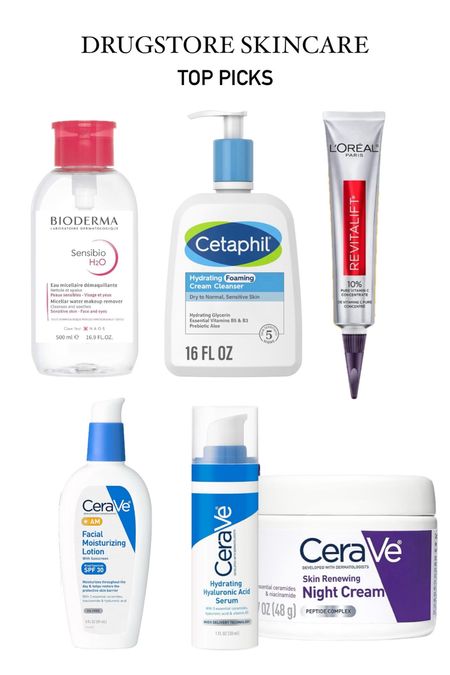 My favorite affordable drugstore skincare products