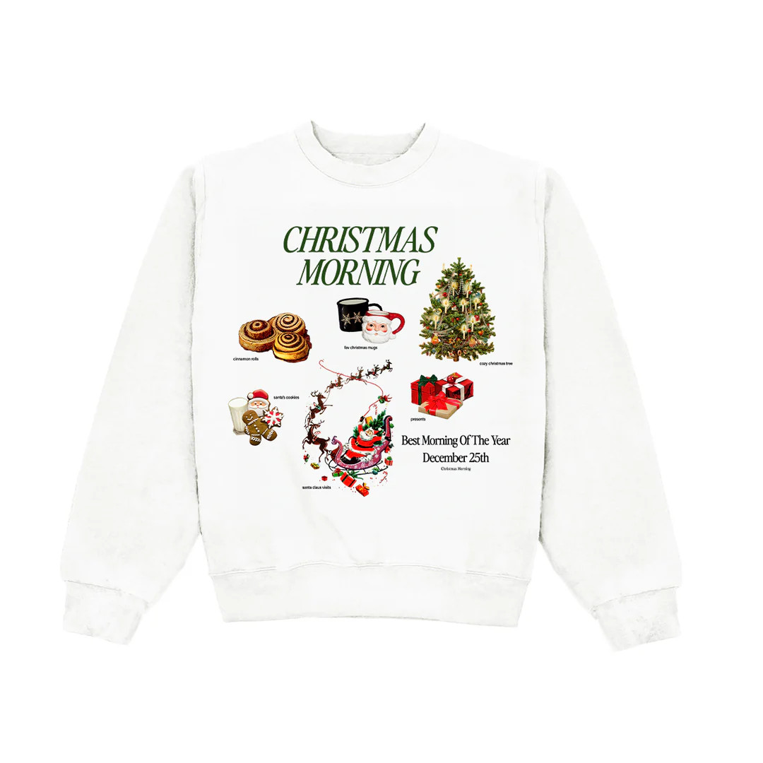 Christmas Morning Crewneck | Shop Kristin Jones