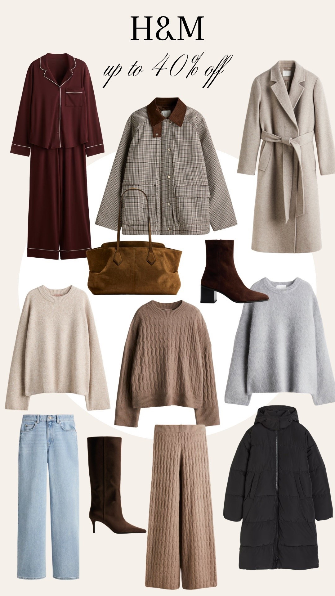 Up to 40% off at H&M for Black Friday

Some of my favourite picks 