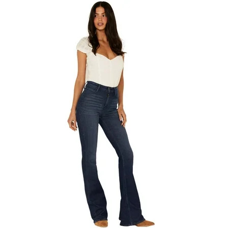 Idyllwind Women s Dark Wash De Soto High Risin Rebel Bootcut Jeans - IWSU22J6-DKW 6W x 34L | Walmart (US)