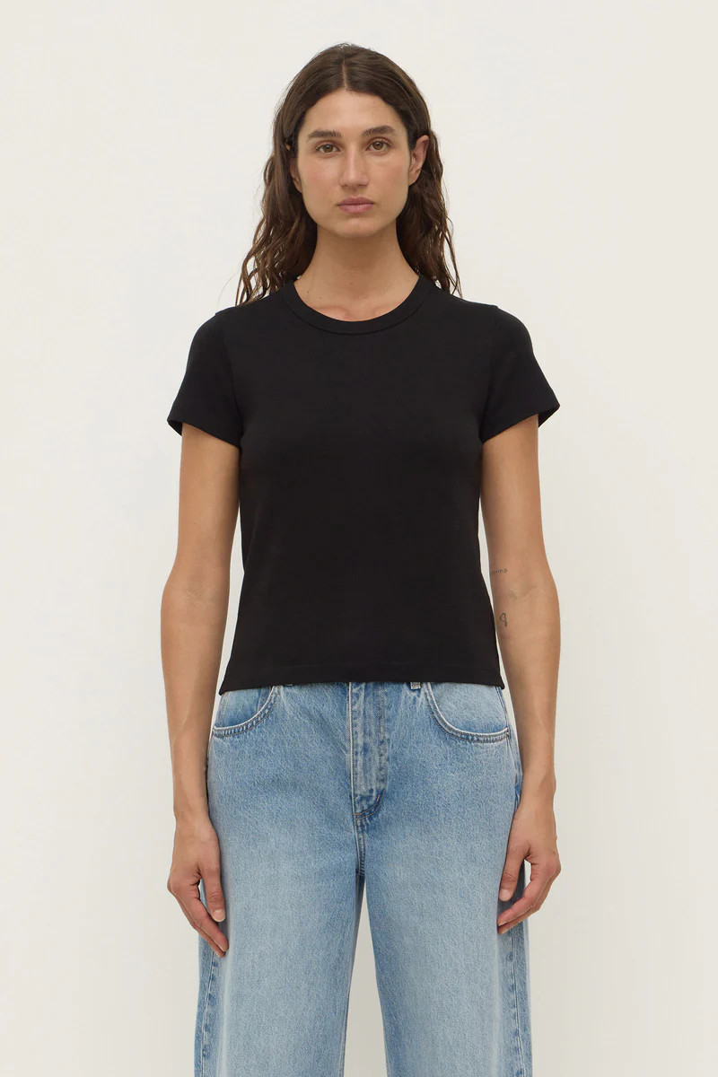 Lyla Cap Sleeve Tee | Assembly Label (AU)