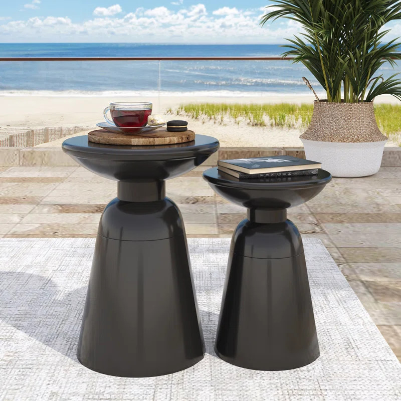 Metal Outdoor Side Table | Wayfair North America