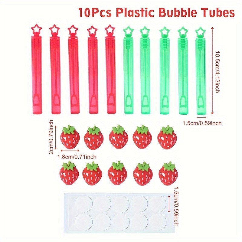 strawberry plastic bubble tube diy pasteable wedding party - Temu Canada | Temu Affiliate Program
