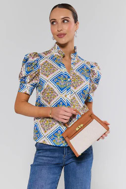 Helen Camel Faux Leather Bag | Avara