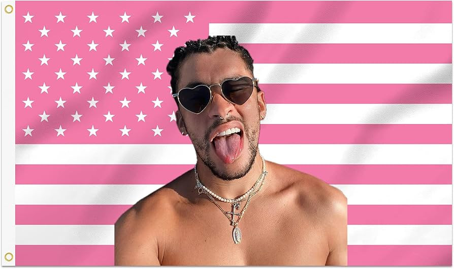 3x5 Foot Bad Decorative Bunny Flag, Double-Stitched with 2 Brass Grommets, Wall Hanging Tapestry ... | Amazon (US)