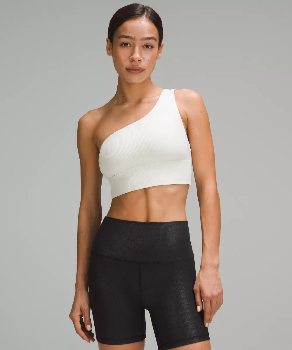 lululemon Align™ Asymmetrical Ribbed Bra  Light Support C/D Cup Shine | lululemon UK
