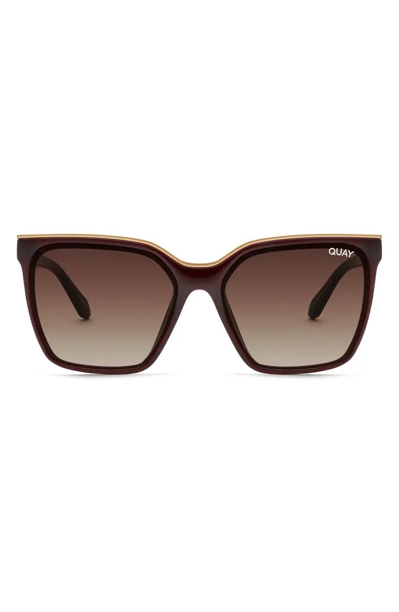 Level Up 61mm Gradient Square Sunglasses | Nordstrom