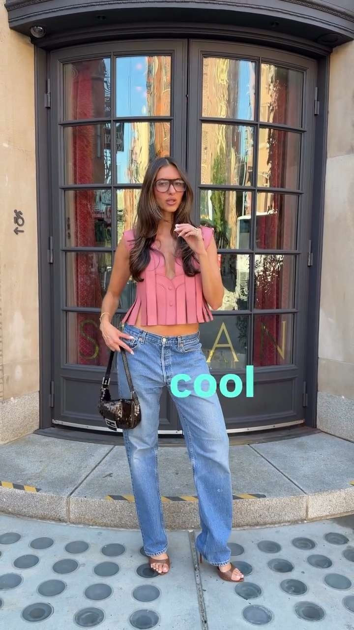 Obsessed with this vest look🙂‍↔️ 

 #LTKootd