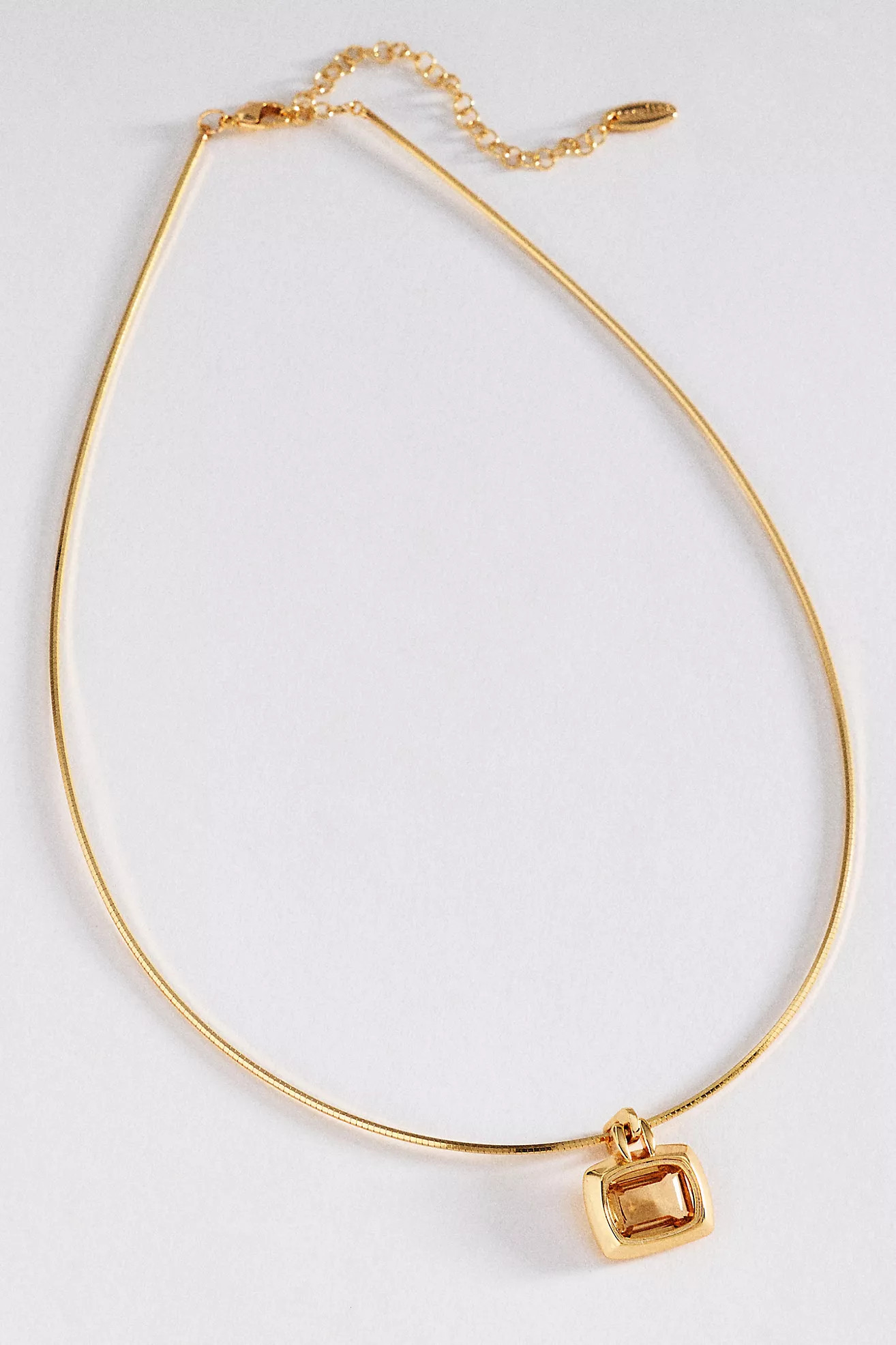 Gemstone Pendant Collar Necklace | Anthropologie (US)