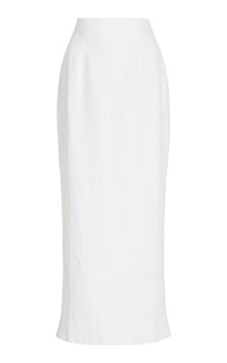 Exclusive Emma Linen Maxi Skirt | Moda Operandi (Global)