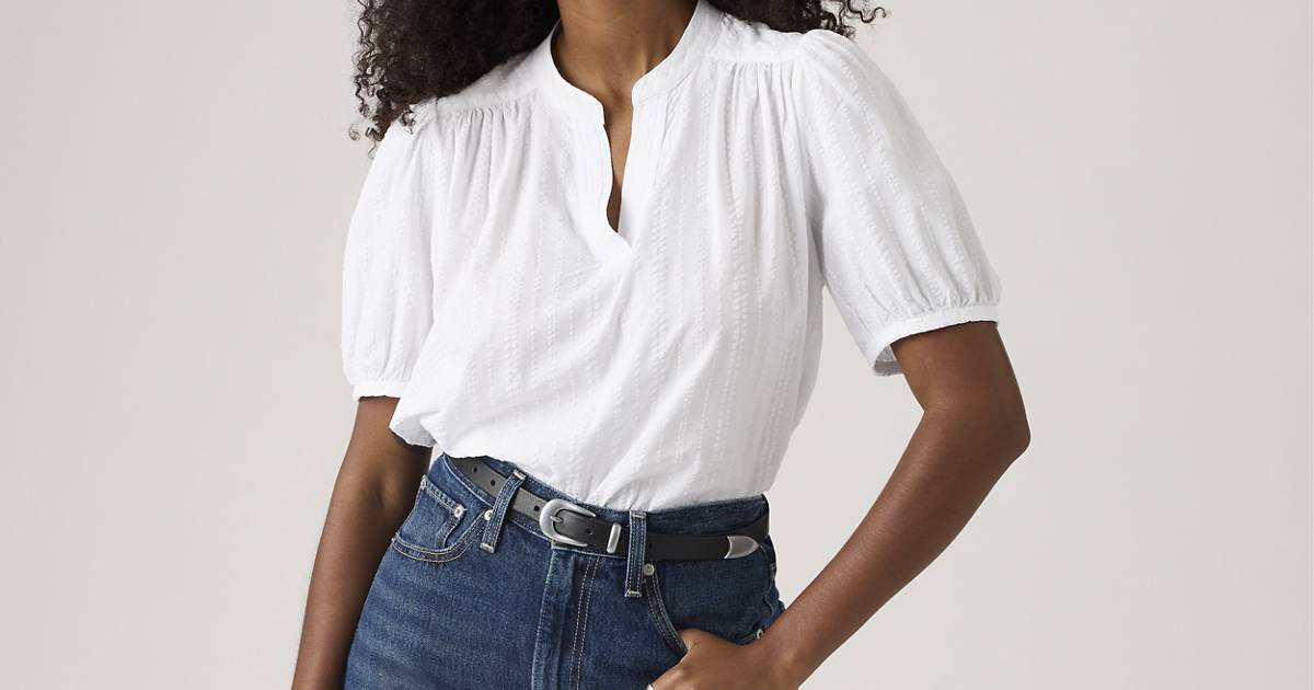 Amelie Poplin Blouse | Levi's US