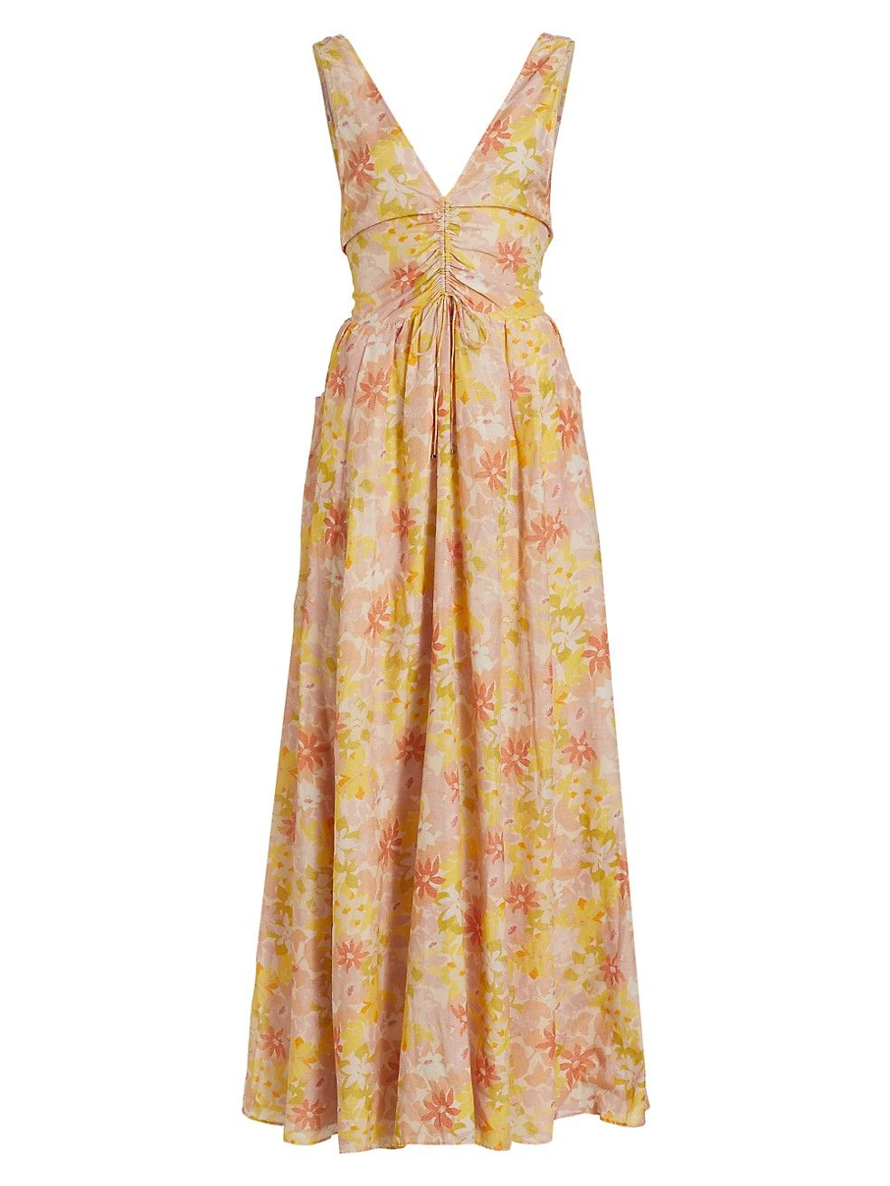 Miriam Floral V-Neck Maxi Dress | Saks Fifth Avenue