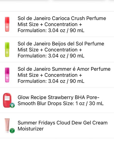 App exclusive! The new summer lineup of Sol De Janeiro scents are available today only in the Sephora App 🤍✨




#LTKSeasonal #LTKfindsunder50 #LTKbeauty