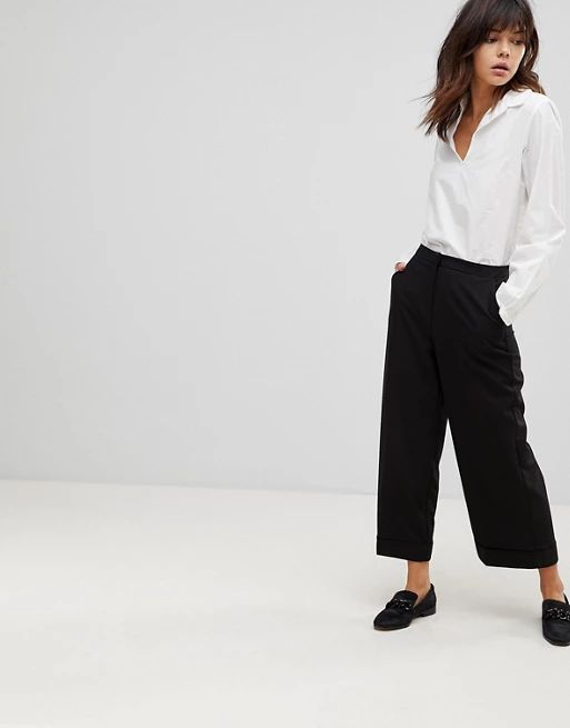 ASOS Mix & Match Culotte with Clean Turn Up | ASOS US