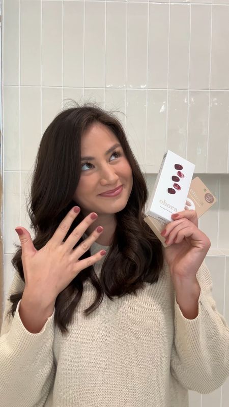 I am proud to be half-Filipina and love that this AAPI brand, Ohora, is at @Walmart!

They have the cutest gel nail designs and I love how they turned out! Feels like I went to a nail salon, but I did these gel nails myself at home - so easy!
#WalmartPartner

#LTKStyleTip #LTKBeauty