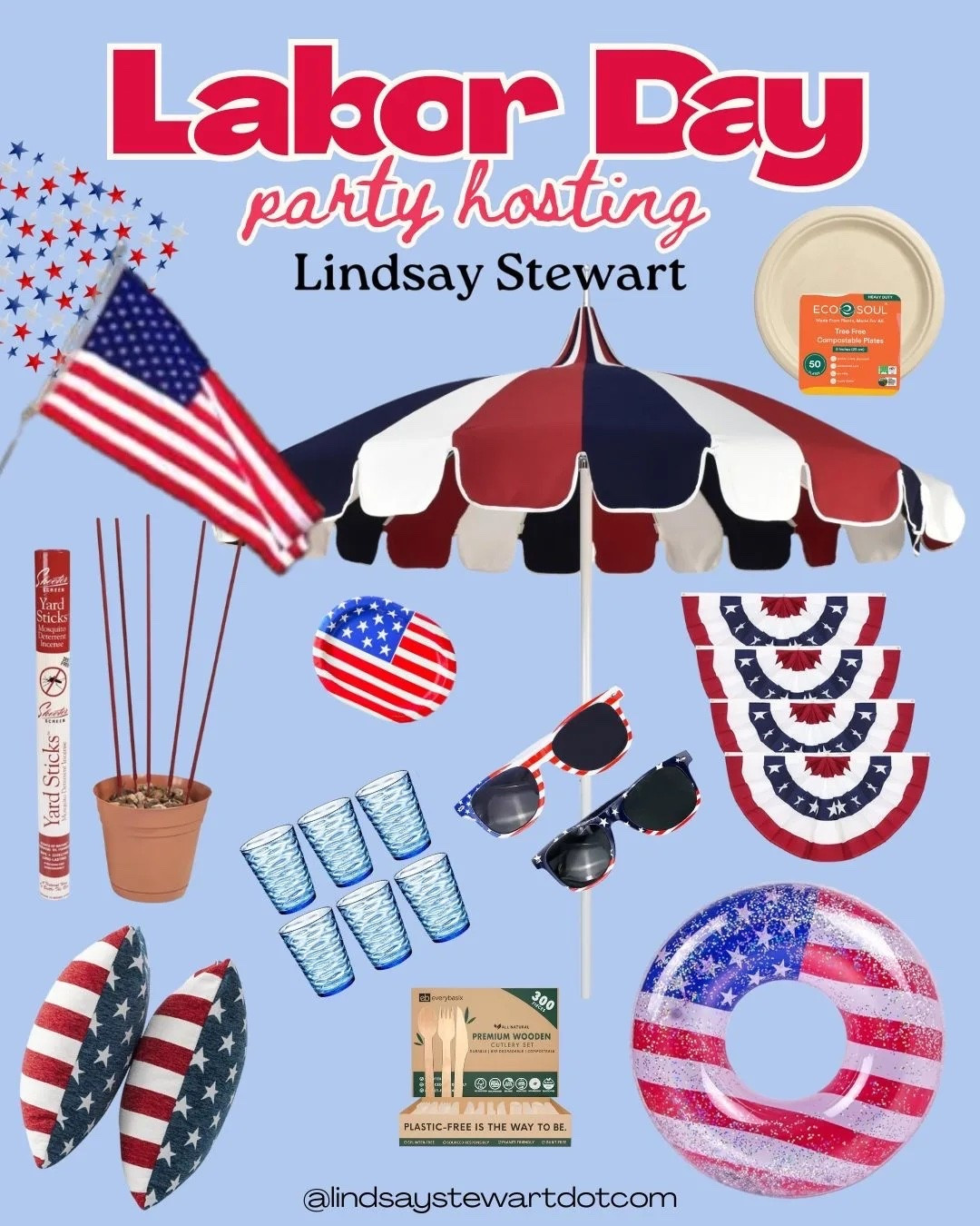 Simple, reusable, and many sustainable ways to decorate for Labor Day party!

#LTKHome #LTKParties #LTKSeasonal