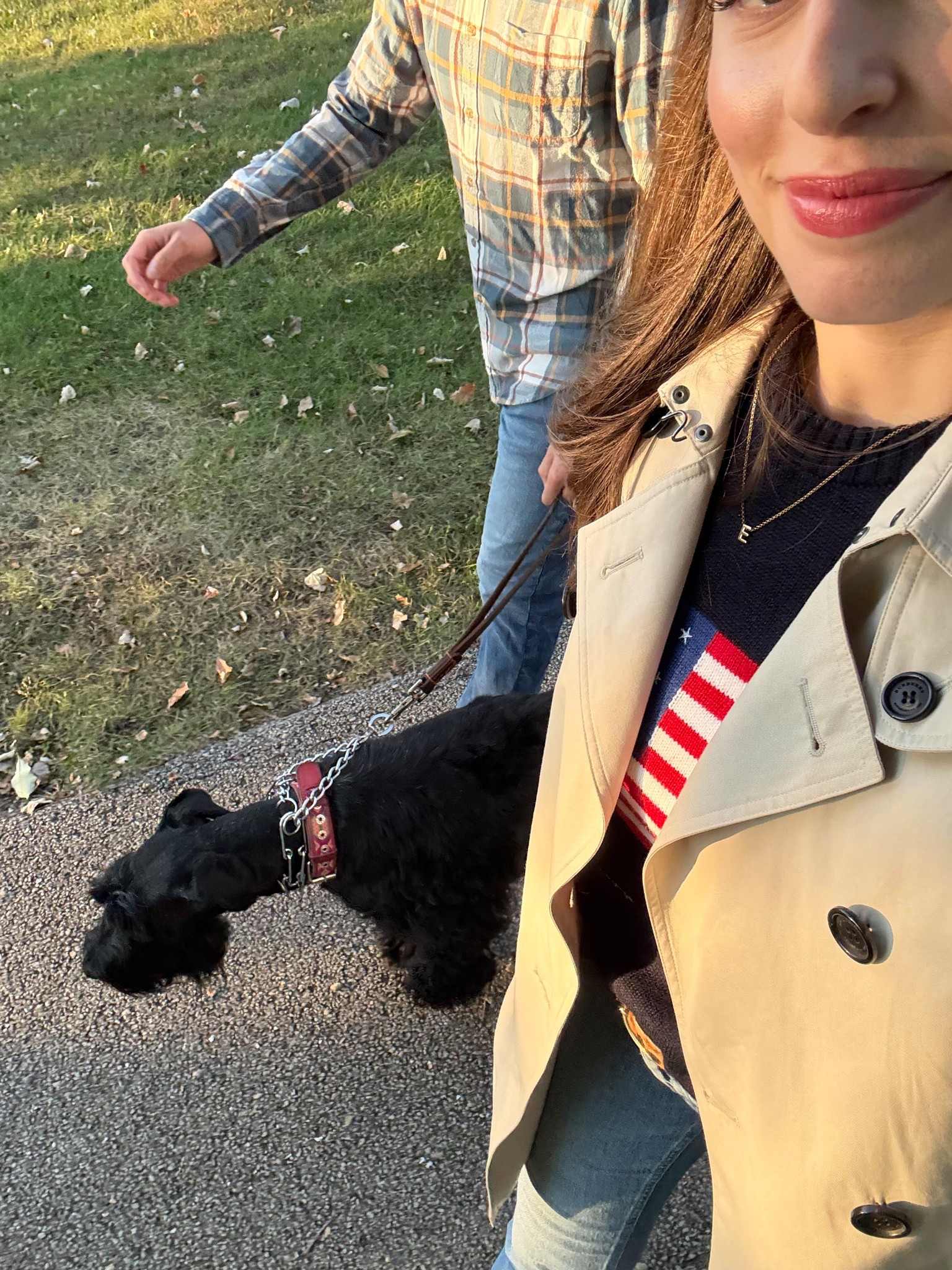 Casual fall outfit, fall outfit, trench coat, trench, American flag sweater, Walmart fashion, Walmart sweater, light wash jeans, Midwest, Chicago, Illinois, white leather sneakers, white tennis shoes

#LTKStyleTip #LTKFindsUnder100 #LTKSeasonal