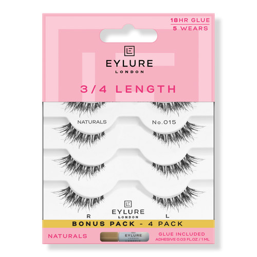 3/4 No. 015 Light & Wispy Eyelashes Multipack | Ulta