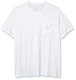 A|X Armani Exchange Men's Slim Fit Vertical Logo Crewneck Pima Cotton Graphic Tee, White, XL | Amazon (US)