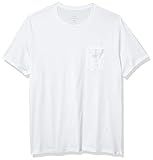 A|X Armani Exchange Men's Slim Fit Vertical Logo Crewneck Pima Cotton Graphic Tee, White, XL | Amazon (US)