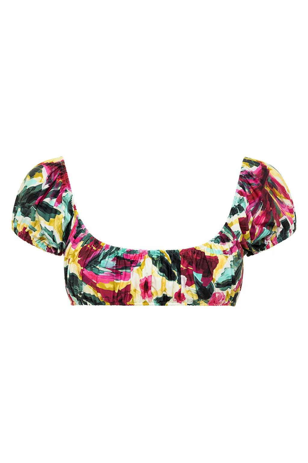 Isla Floral Atia Bikini Top | Montce