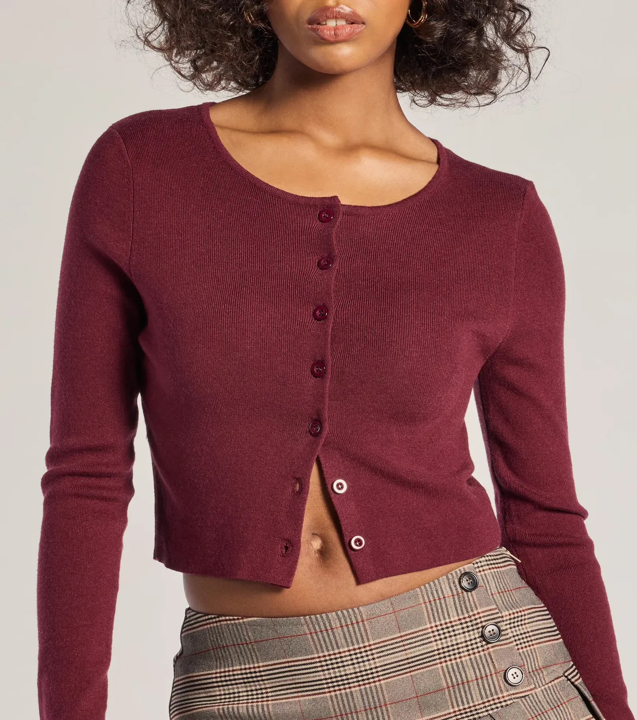 Cozy Charm Cropped Knit Cardigan | Windsor Stores