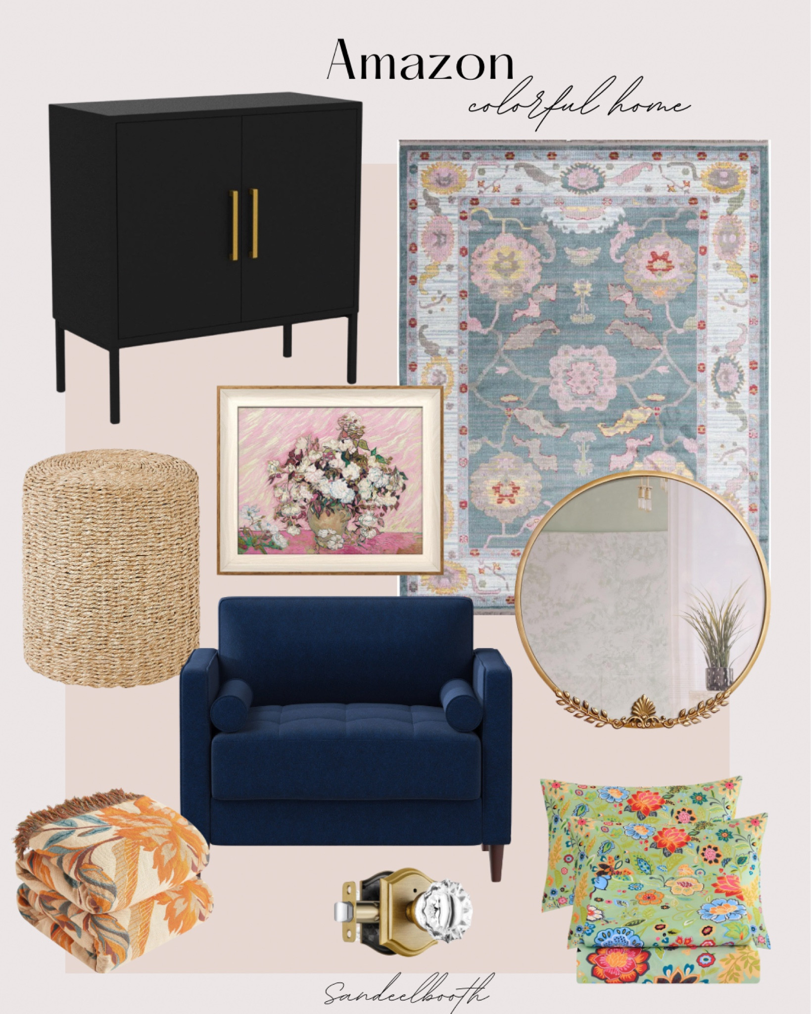 Home, bedding, rug, living room, round mirror, Amazon home decor finds 🩷

#LTKHome #LTKFindsUnder50 #LTKFindsUnder100