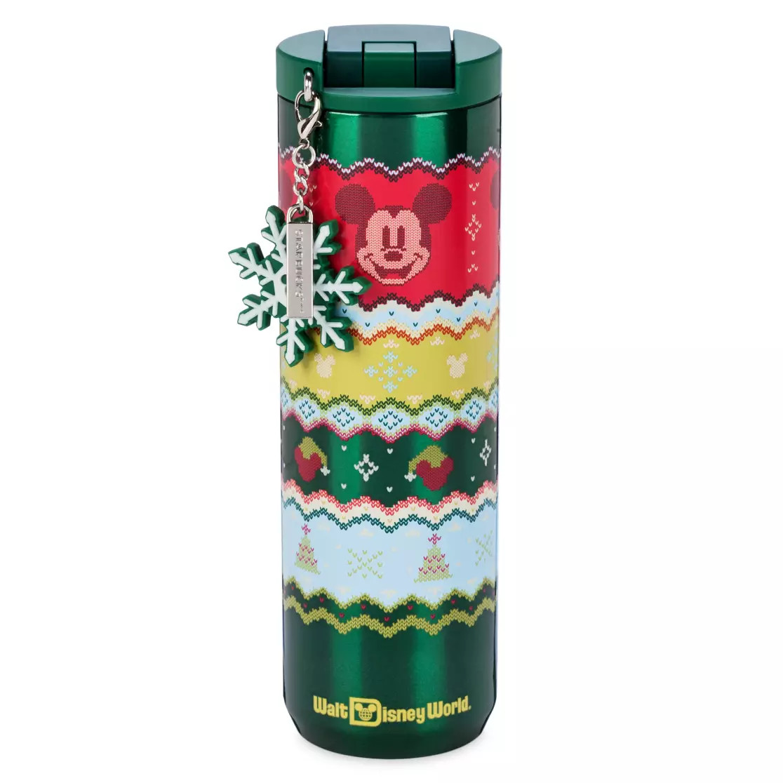 Mickey Mouse Holiday Stainless Steel Starbucks® Water Bottle – Walt Disney World | Disney Store