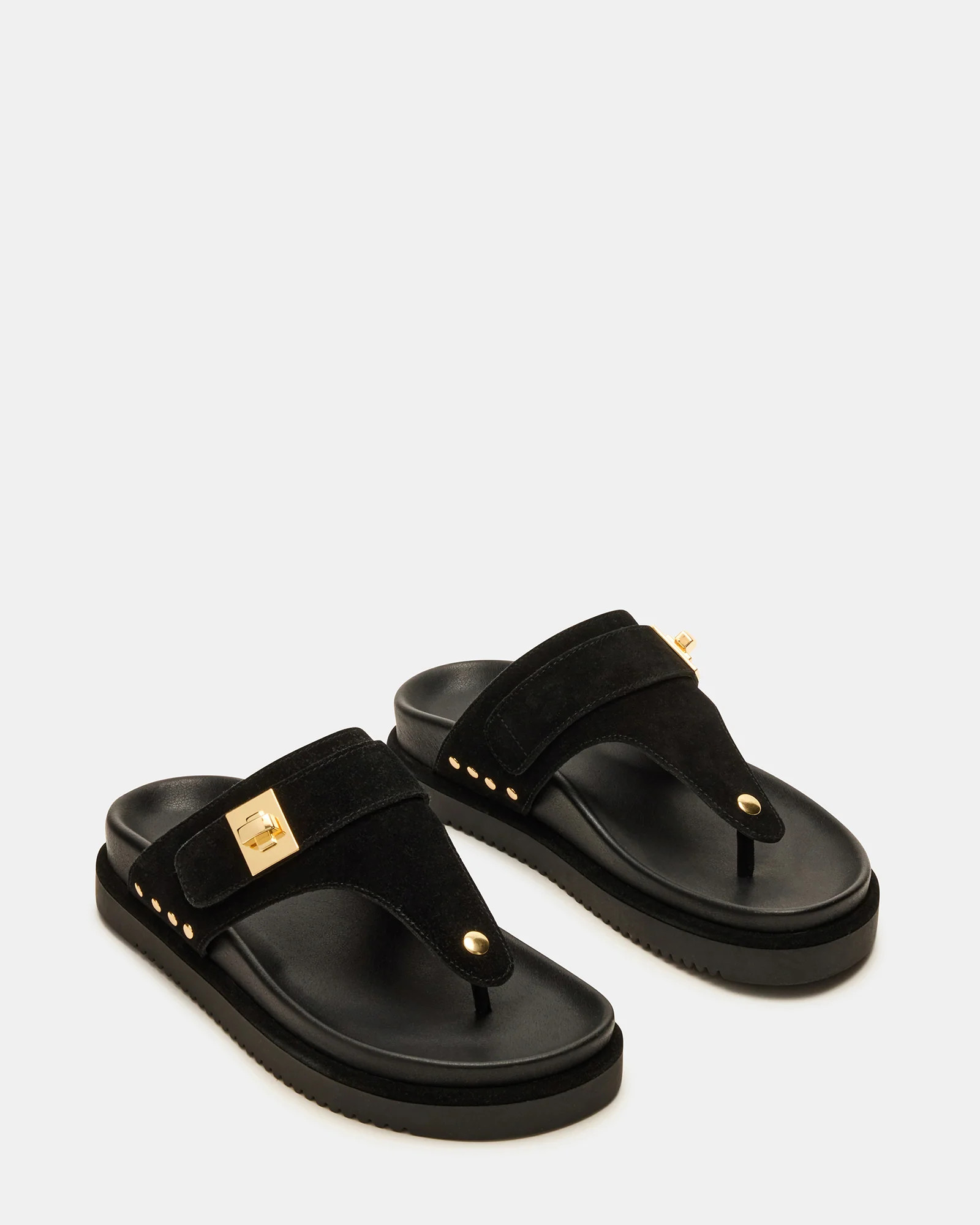 Thona Black Suede | Steve Madden (US)