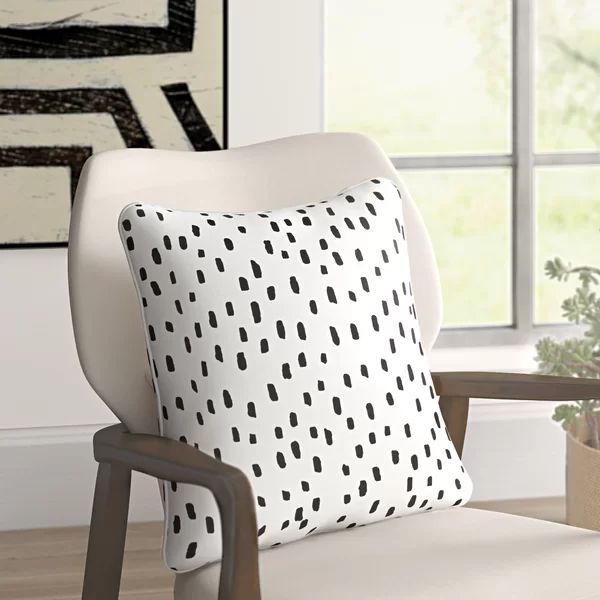 Glenwood Dalmatian Dot Cotton Animal Print Throw Pillow | Wayfair North America