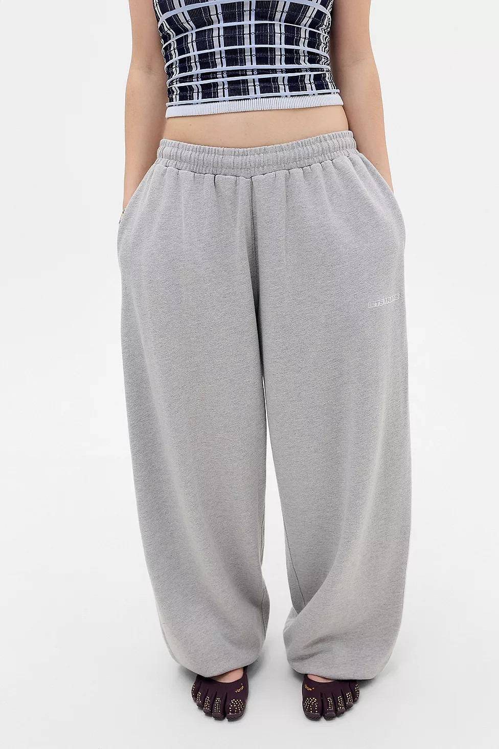 iets frans... Grey Harri Baggy Joggers | Urban Outfitters UK
