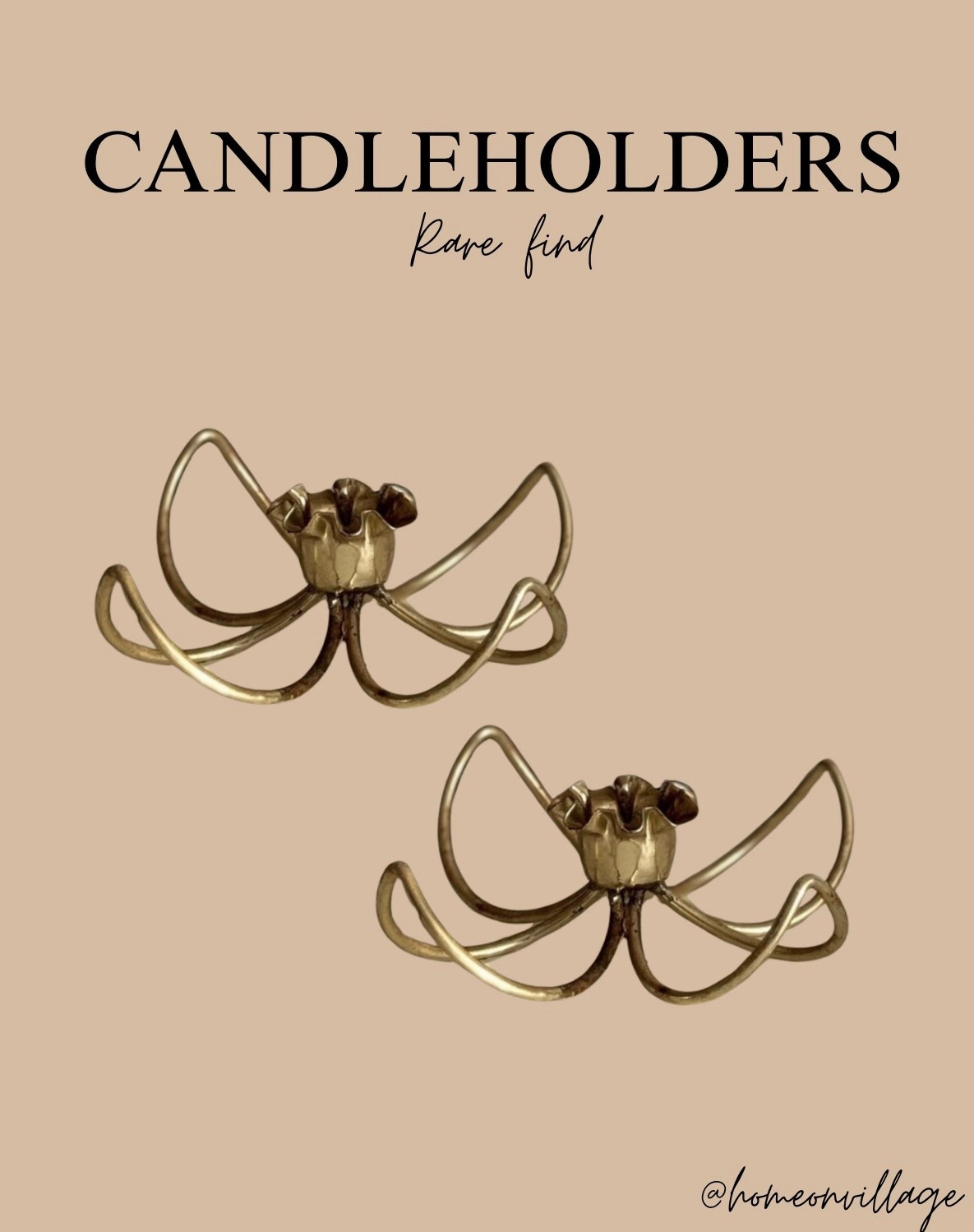 Obsessed with these beautiful candleholders! Rare find 🤌🏼😍

#LTKHoliday #LTKHome #LTKSeasonal