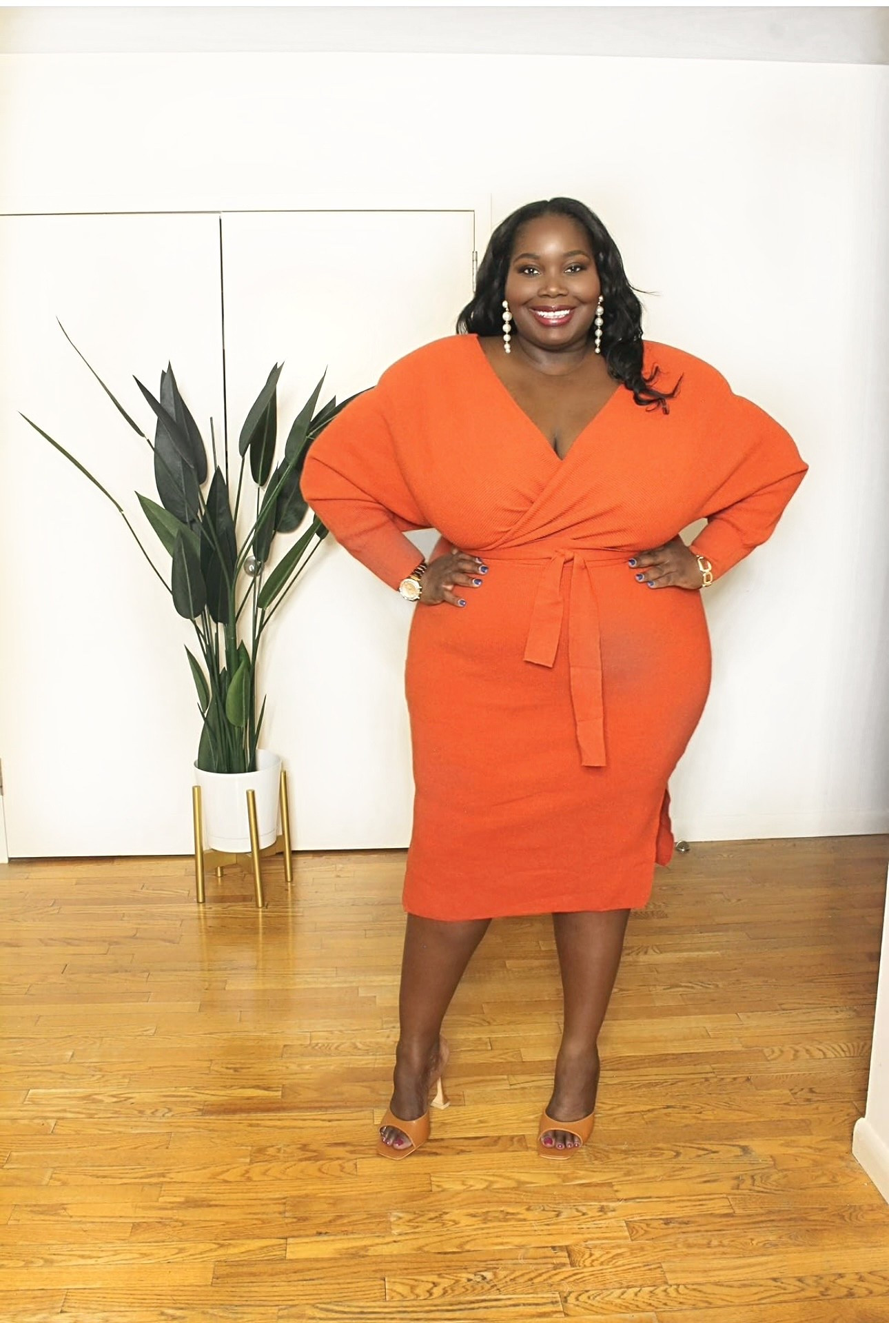 This knit sweater dress is currently on sale and comes in other colors. I’m wearing an XXL. 

#LTKMidsize #LTKSaleAlert #LTKPlusSize