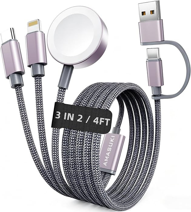 2026 Travel Essentials for Apple Watch Charger,Cruise Vacation Camping Essentials,iPhone Charger,... | Amazon (US)