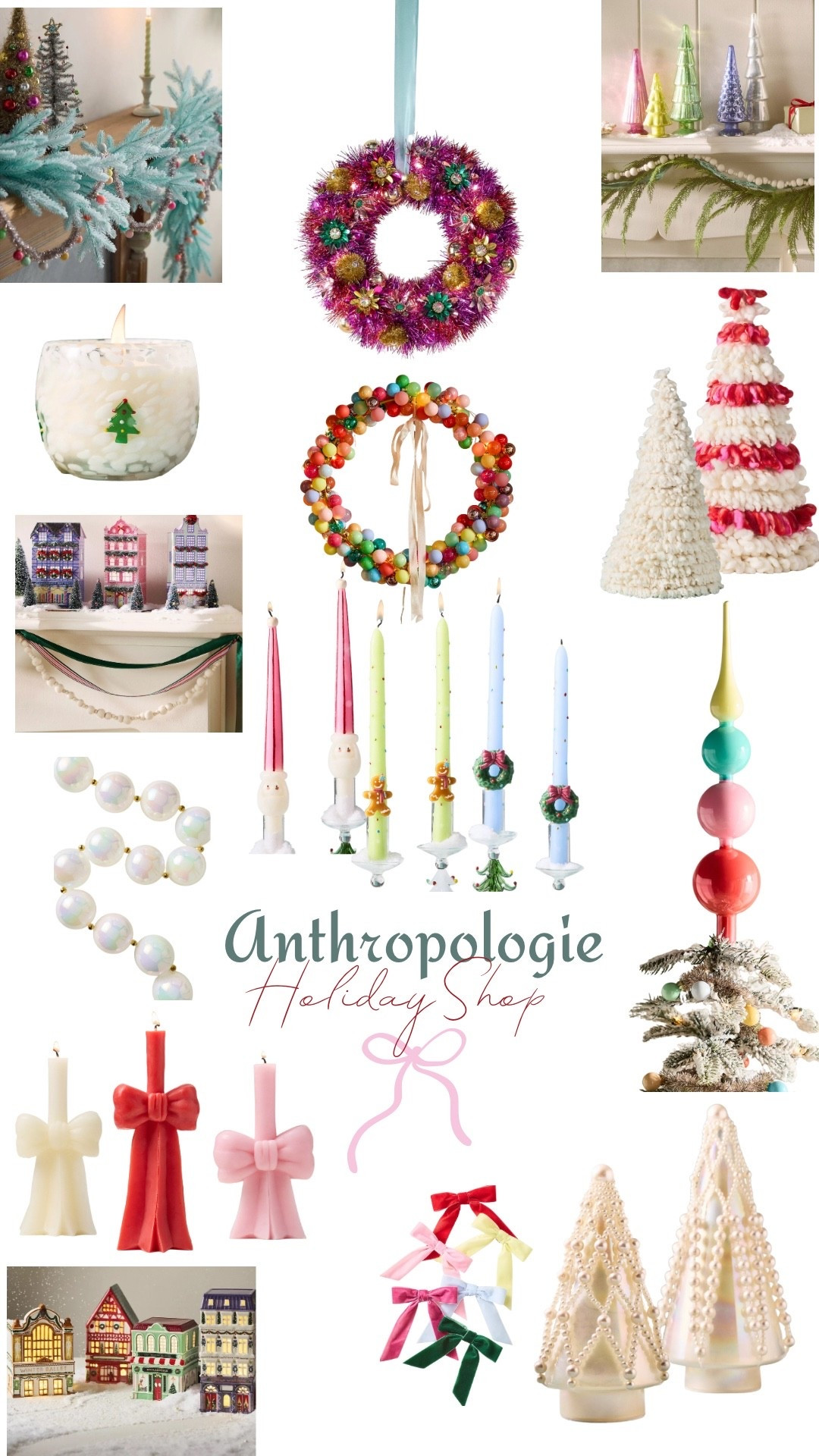 OBSESSED with the colors and everything else about Anthropologie’s new Holiday Collection!