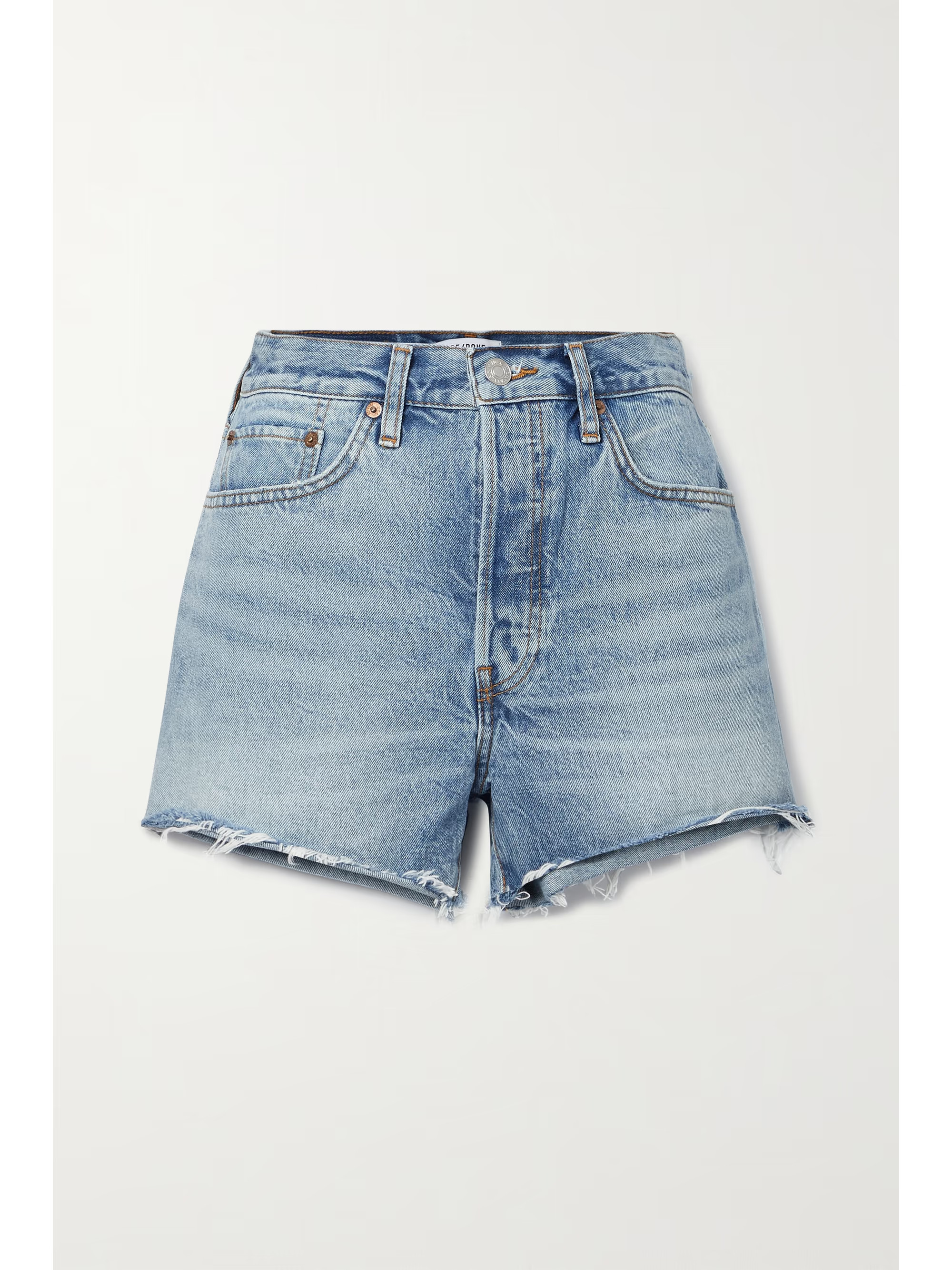 70s frayed denim shorts | NET-A-PORTER (US)