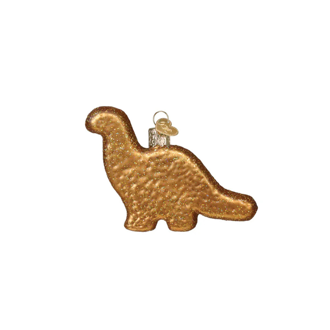 Dino Chicken Nugget Ornament | Pink Antlers