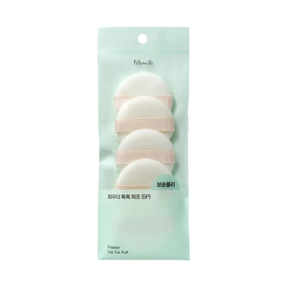 Fillimilli Powder Tok Tok Puff (5ea) | OLIVE YOUNG US | Olive Young US