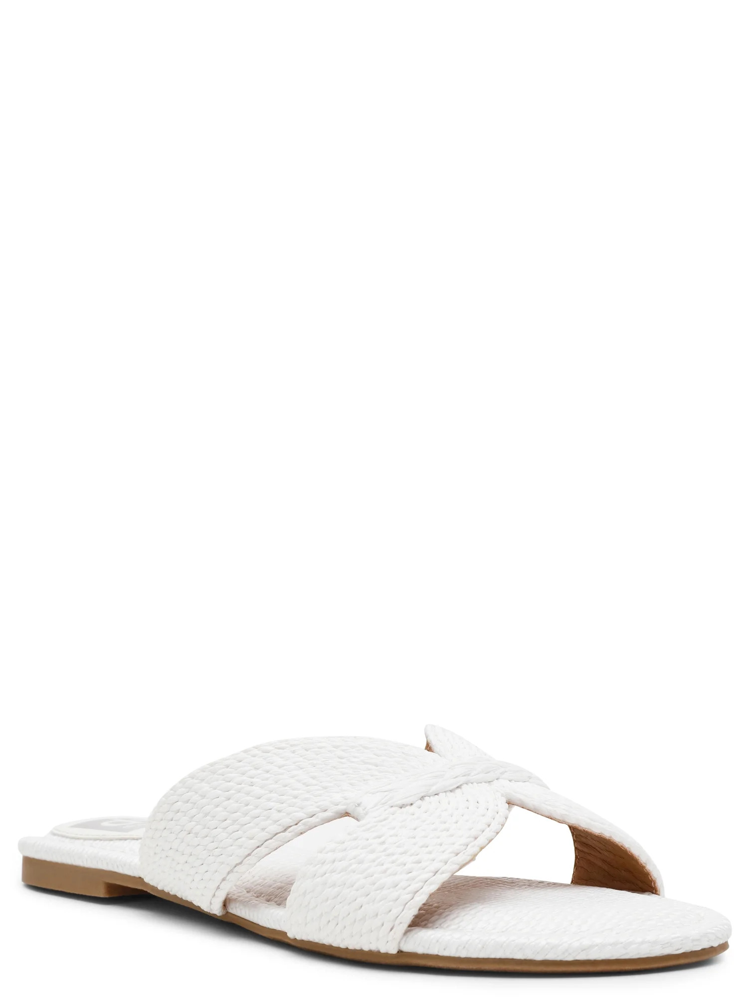 DV Dolce Vita Women's Geeya Flat Slide On Sandal | Walmart (US)