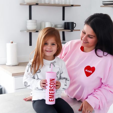 Valentine’s Day and Galentine’s Day gifts and apparel from @sprinkledwithpinkshop 

#ad / Valentine’s Day sweatshirt / custom gifts / personalized gifts / sprinkled with pink / 

#LTKSeasonal #LTKGiftGuide #LTKfamily