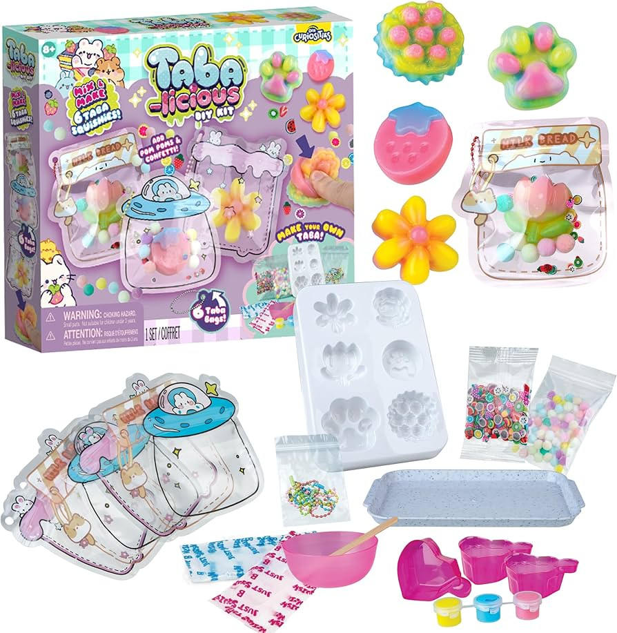 ORB Tabalicious Ultra DIY TABA Squishy Kit - TABA Squishy Making Kit to Make Your Own Paw, Food, ... | Amazon (US)
