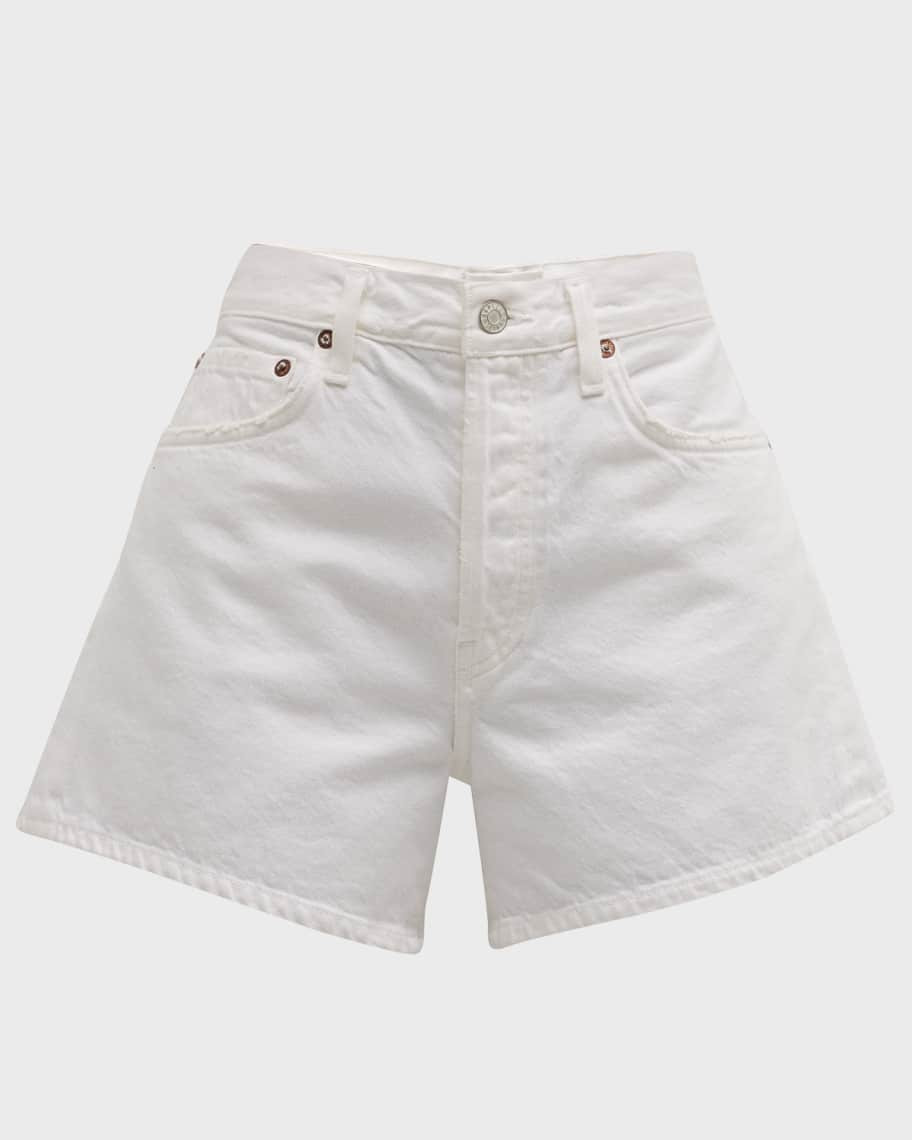 AGOLDE Parker Relaxed Denim Shorts | Neiman Marcus