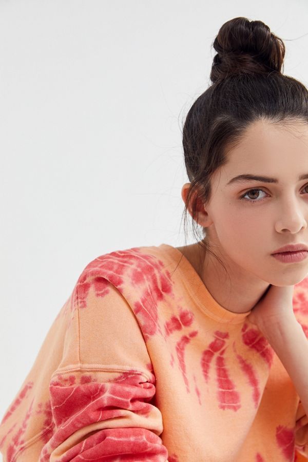 Vintage Striped Tie-Dye Sweatshirt | Urban Outfitters (US and RoW)